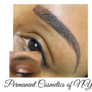Eyebrow Tattoo result by Permanent Cosmetics of NY in Sheridan WY in Sheridan, WY