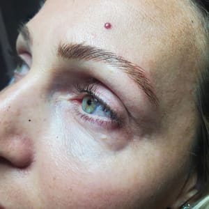 Eyebrow Tattoo result by Permanent Cosmetics of Ocean County LLC in Toms River, NJ