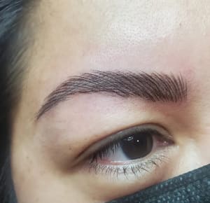 Eyebrow Tattoo result by Permanent Cosmetics of Ocean County LLC in Toms River, NJ