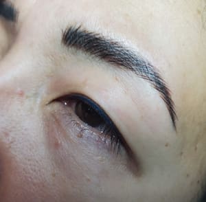 Eyebrow Tattoo result by Permanent Cosmetics of Ocean County LLC in Toms River, NJ
