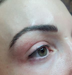 Eyebrow Tattoo result by Permanent Cosmetics of Ocean County LLC in Toms River, NJ