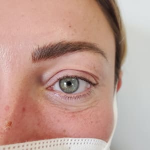 Eyebrow Tattoo result by Permanent Cosmetics of Ocean County LLC in Toms River, NJ