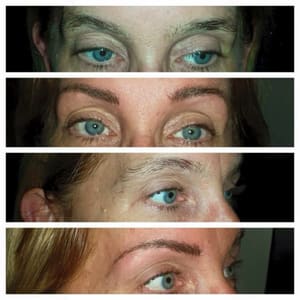 Eyebrow Tattoo result by Permanent Cosmetics of Utah by Shelly Bohman in West Valley City, UT