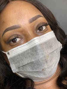 Eyebrow Tattoo result by Permanent Elegance LLC in Mclean, VA