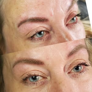 Eyebrow Tattoo result by Permanent Elegant Makeup in Kansas City, MO