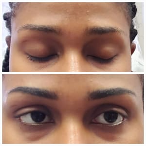 Eyebrow Tattoo result by Permanent Elegant Makeup in Kansas City, MO