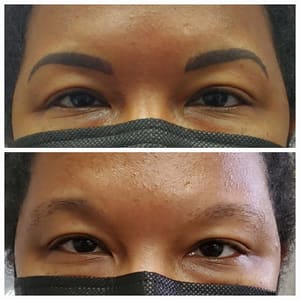 Eyebrow Tattoo result by Permanent Elegant Makeup in Kansas City, MO