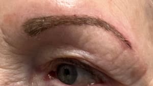 Eyebrow Tattoo result by Permanent Impression Cosmetics - Elkhart in Elkhart, IN