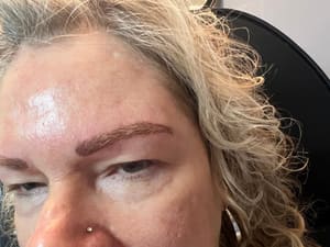 Eyebrow Tattoo result by Permanent Impression Cosmetics - Elkhart in Elkhart, IN