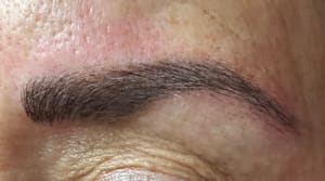 Eyebrow Tattoo result by Permanent Impression Cosmetics in Indianapolis, IN