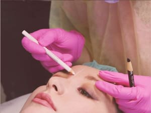 Eyebrow Tattoo result by Permanent Make Up artist by Carolina in South River, NJ