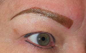 Eyebrow Tattoo result by Permanent Make-Up By Ali in Abilene, TX