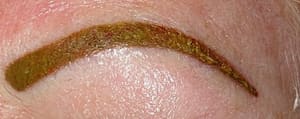 Eyebrow Tattoo result by Permanent Make-Up By Ali in Abilene, TX