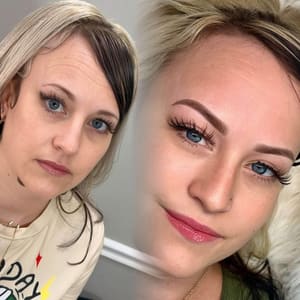 Eyebrow Tattoo result by Permanent make up by Ann in Palm Desert, CA