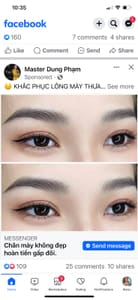 Eyebrow Tattoo result by Permanent make up by Ann in Palm Desert, CA