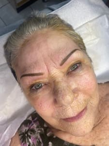 Eyebrow Tattoo result by Permanent make up by Ann in Palm Desert, CA