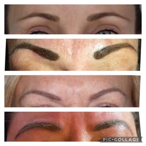 Eyebrow Tattoo result by Permanent Make-Up By Carolyn in Vero Beach, FL