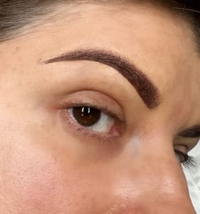Eyebrow Tattoo result by Permanent Make Up By Diana Dimant in Burlingame, CA