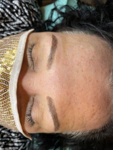 Eyebrow Tattoo result by Permanent Make Up by Sabrina in El Dorado Hills, CA