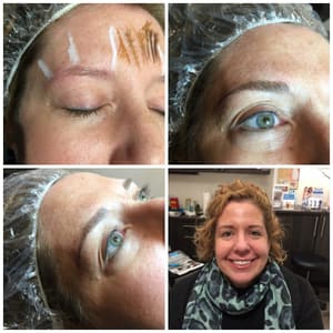 Eyebrow Tattoo result by Permanent Make-up Designs & Lash Extensions by Mary in Madison, WI