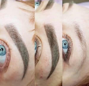 Eyebrow Tattoo result by Permanent Make-up Glendale, La Belle PMU in Glendale, CA