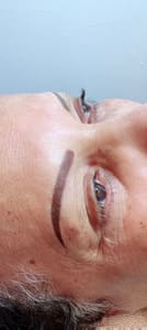 Eyebrow Tattoo result by Permanent make up ( Heng's Tattoo) in Las Vegas, NV