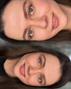 Eyebrow Tattoo result by Permanent Make-up Tetiana Kuziv in Parma Heights, OH