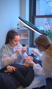 Eyebrow Tattoo result by Permanent Makeup AinaLine studio in New York, NY