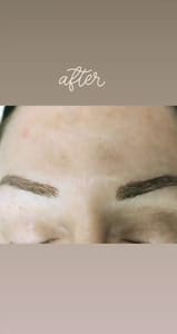 Eyebrow Tattoo result by Permanent Makeup and Microblading by Design in Los Angeles, CA