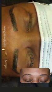 Eyebrow Tattoo result by Permanent Makeup and Microblading by Design in Los Angeles, CA