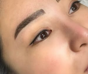 Eyebrow Tattoo result by Permanent Makeup and Scar Clinic - A Beauty By Design Academy LLC in Henderson, NV