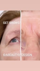 Eyebrow Tattoo result by Permanent Makeup and Scar Clinic - A Beauty By Design Academy LLC in Henderson, NV
