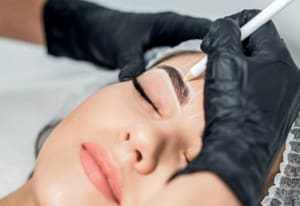 Eyebrow Tattoo result by Permanent Makeup Artist in Grosse Pointe Farms, MI