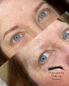 Eyebrow Tattoo result by Permanent Makeup Artistry by Viv in Deltona, FL