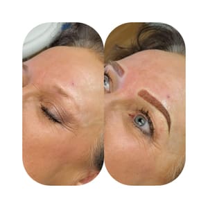 Eyebrow Tattoo result by Permanent Makeup Beauty LLC in Williston, ND