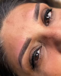 Eyebrow Tattoo result by Permanent Makeup Brows Lips in San Diego, CA
