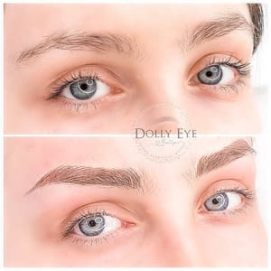 Eyebrow Tattoo result by Permanent Makeup By Allie in Los Alamitos, CA