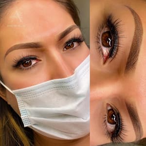 Eyebrow Tattoo result by Permanent Makeup By Allie in Los Alamitos, CA