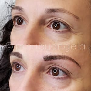 Eyebrow Tattoo result by Permanent Makeup By Angela, INC in Staten Island, NY