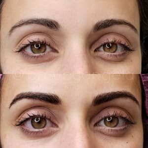 Eyebrow Tattoo result by Permanent Makeup By Angela, INC in Staten Island, NY