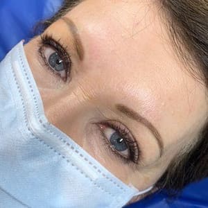 Eyebrow Tattoo result by Permanent Makeup by Ann in San Diego, CA
