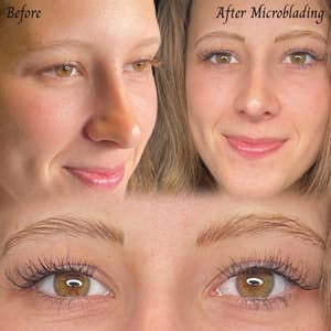 Eyebrow Tattoo result by Permanent Makeup by Anna in Indianapolis, IN