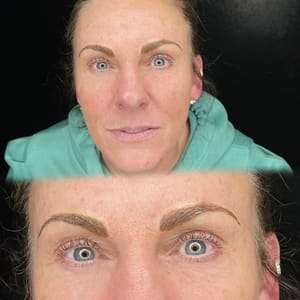 Eyebrow Tattoo result by Permanent Makeup by Anna in Indianapolis, IN