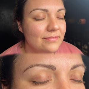 Eyebrow Tattoo result by Permanent Makeup by Anna in Indianapolis, IN