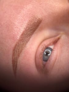 Eyebrow Tattoo result by Permanent makeup by Berni in Mokena, IL