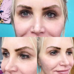 Eyebrow Tattoo result by Permanent Makeup By Carrie Ann in Fargo, ND