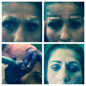 Eyebrow Tattoo result by Permanent Makeup by Chandie in Moline, IL