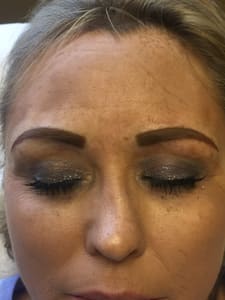 Eyebrow Tattoo result by Permanent Makeup by Chandie in Moline, IL