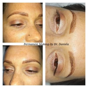 Eyebrow Tattoo result by Permanent Makeup By Dr. Daniela in St Petersburg, FL