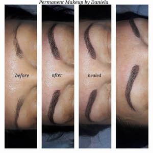 Eyebrow Tattoo result by Permanent Makeup By Dr. Daniela in St Petersburg, FL